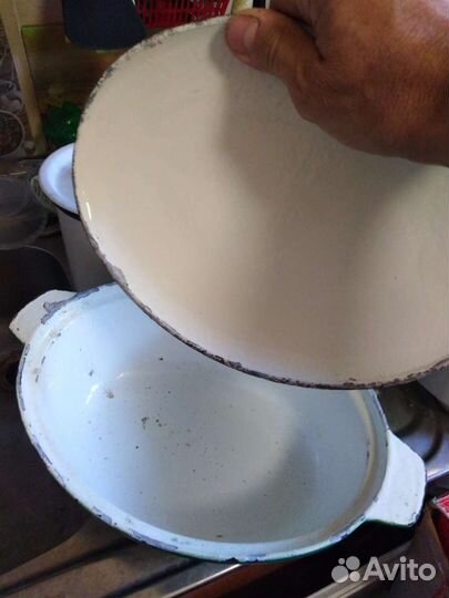 Казан чугунный утятница