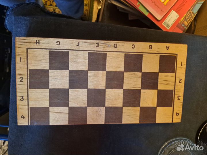 Шахматы деревянные СССР 30 x 30 см