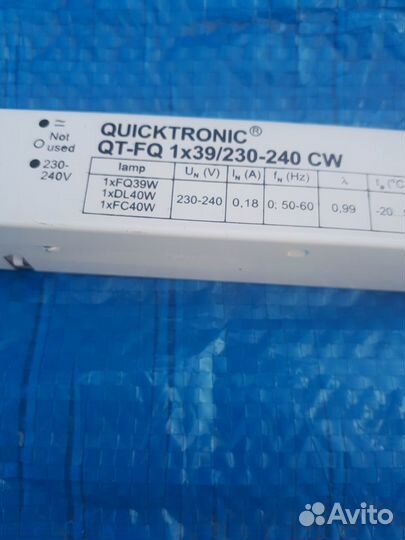 Эпра Osram QTP-DL 1х36-40 б/у