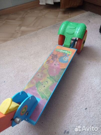 Самокат детский трехколесный бу