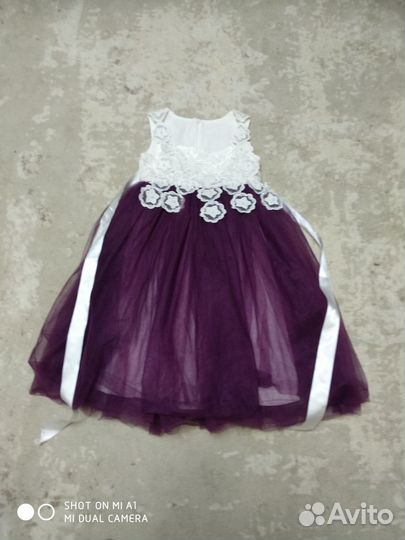 Платье для девочки 110