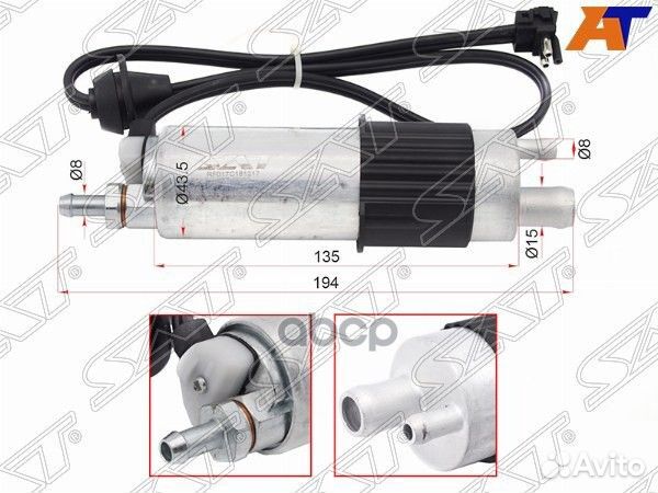 Топливный насос Mercedes W202/S202 93-00 (с про