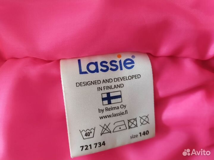 Куртка для девочки Lassie 140