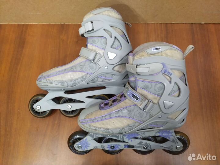 Роликовые коньки RE:action B104W женские р. 42