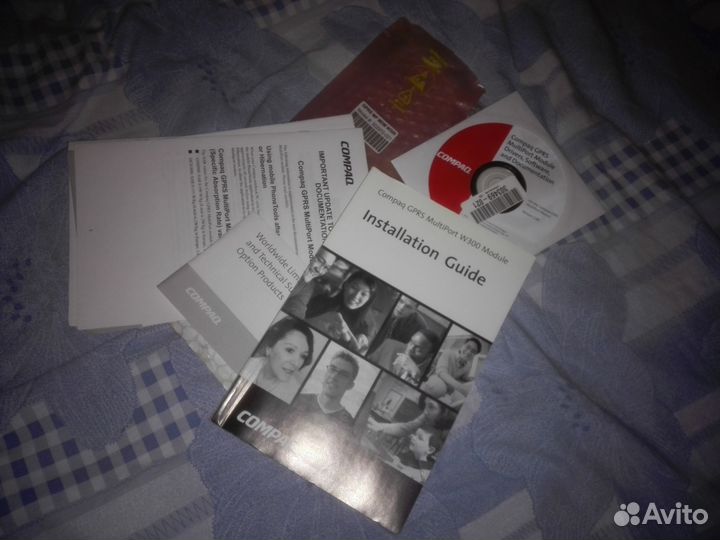 Gprs-модем Compaq Multiport W300 книжки и компакт