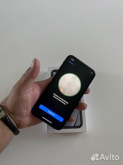 iPhone XR черный 128гб тонкая коробка