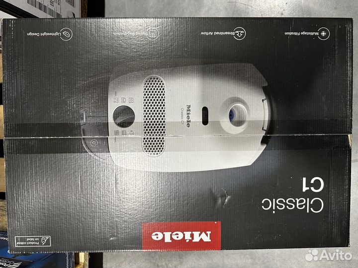 Пылесос Miele Classic C1 Flex, белый