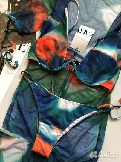 Купальник с туникой 44-46 Zara