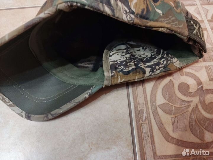 Камуфляжная кепка утеплённая