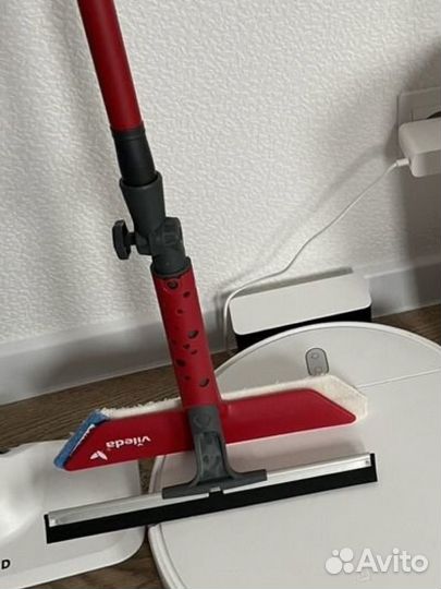 Швабра для окон и зеркал vileda