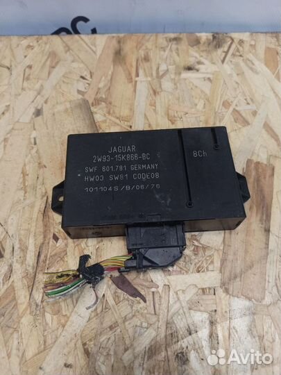 Блок управления парктроником Jaguar XJ X350