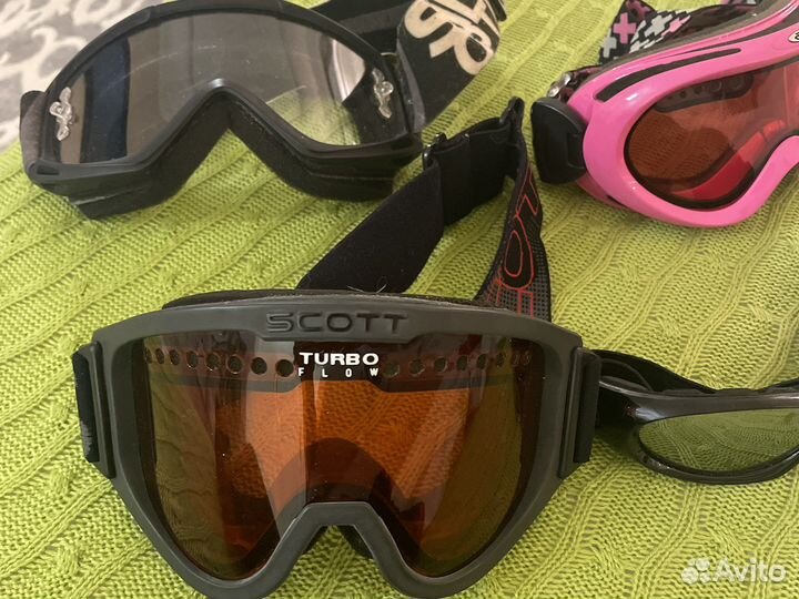 Очки лыжные горнолыжные