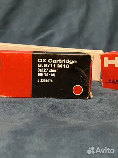 Монтажные патроны hilti