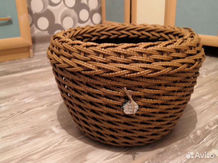Кашпо из ротанга 16л