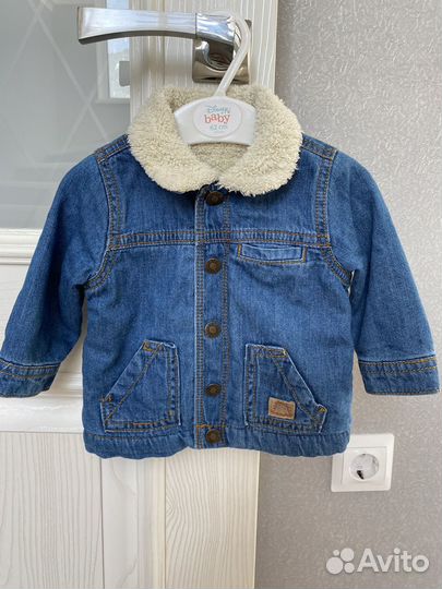Куртка джинсовая для мальчика 62-68