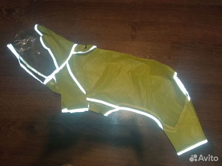 Petmax Дождевик с ножками для собак желтый 3XL