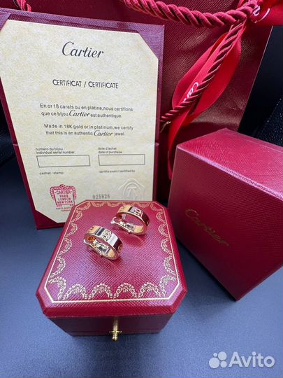 Серьги Cartier