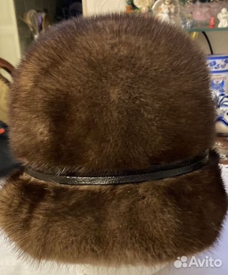 Шапка норковая женская