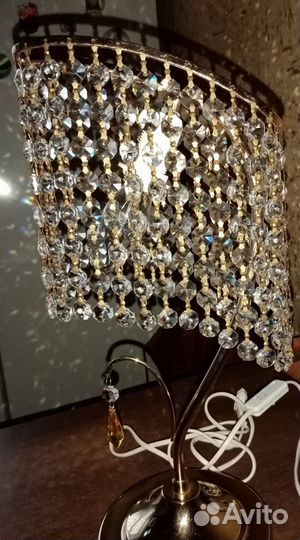 Лампа настольная Хрусталь