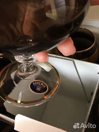 Новый набор бокалов для коньяка