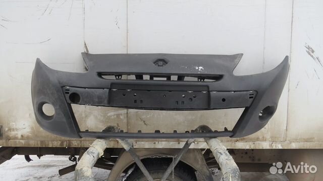 Бампер передний Renault Clio 09-12