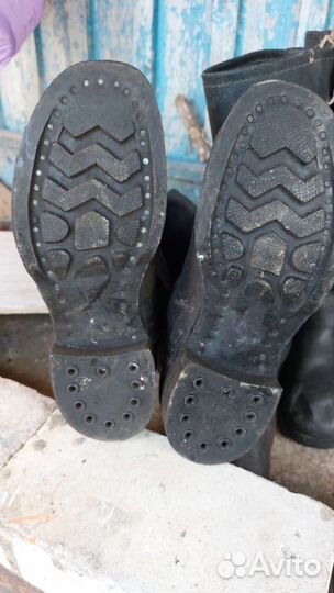 Сапоги кирзовые СССР