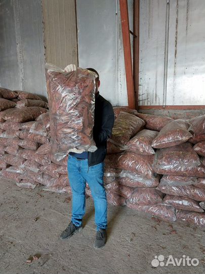 Кора лиственницы мульча в наличии