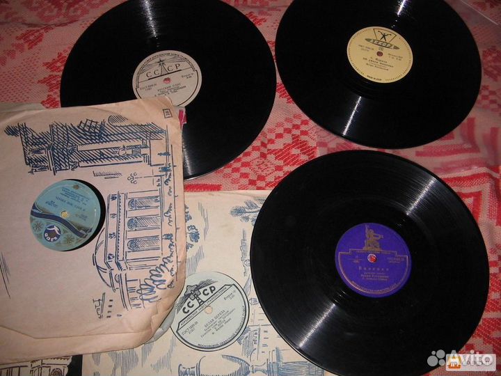 Виниловые пластинки СССР