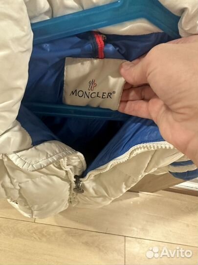 Пуховик moncler детский