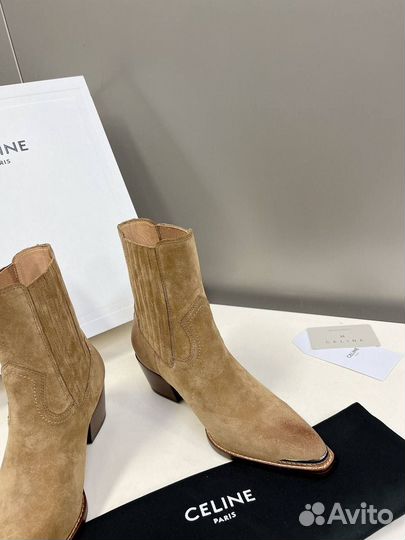 Полусапоги женские казаки Celine