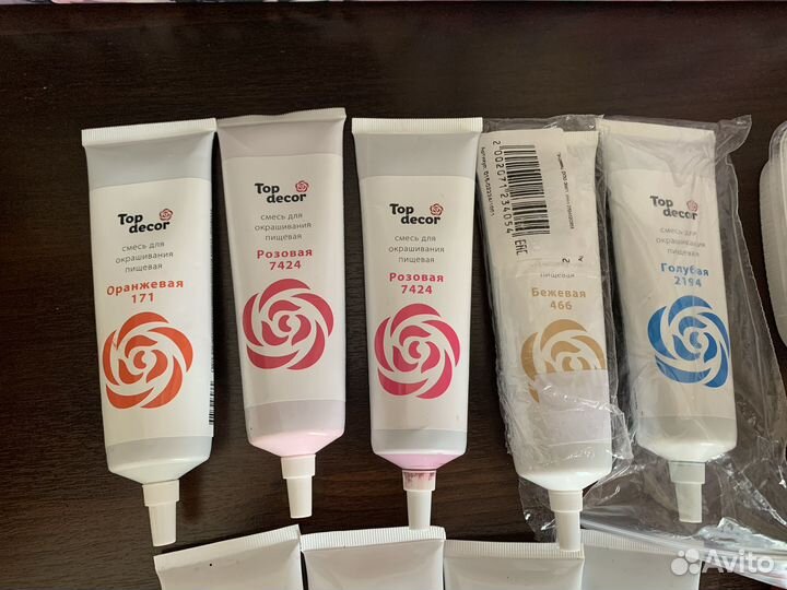 Пищевые красители top decor