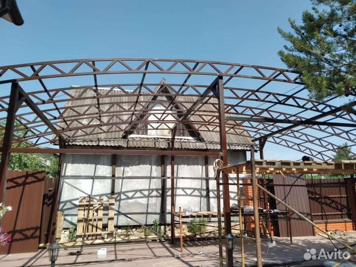 Сварочные работы любой сложности заборы навесы