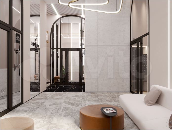 2-к. квартира, 77 м², 2/16 эт.