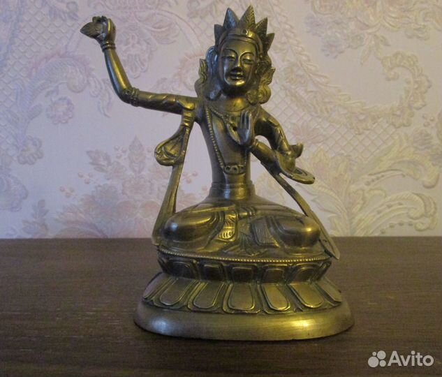 Статуэтка Будды Манджушри. 19-й век. Оригинал