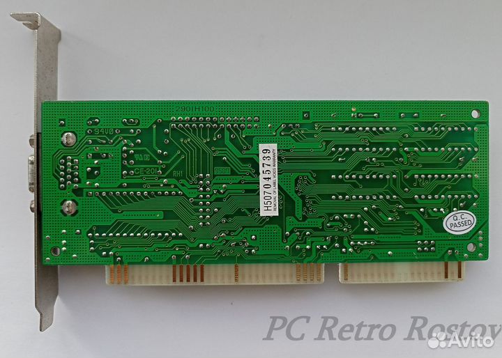 Ретро видеокарты Trident Tvga9000i 512Kb ISA