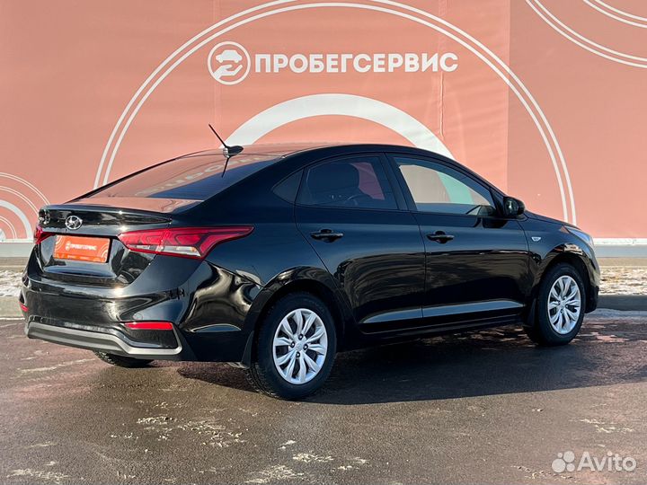 Hyundai Solaris 1.4 AT, 2017, 95 536 км