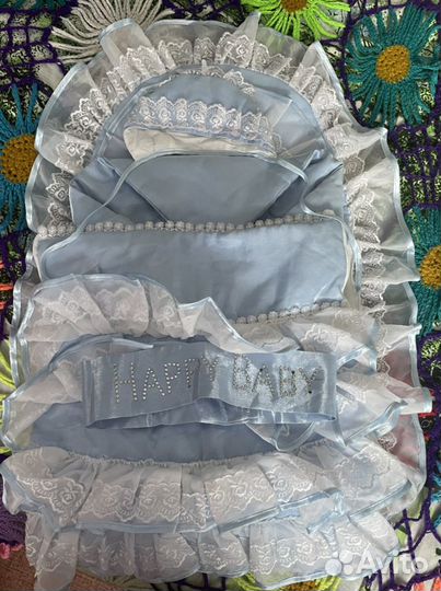 Конверт на выписку весна лето