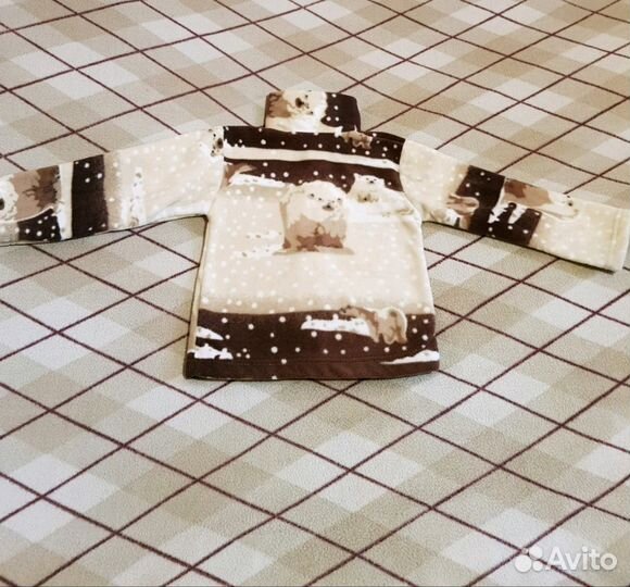 Кофточка теплая на мальчика