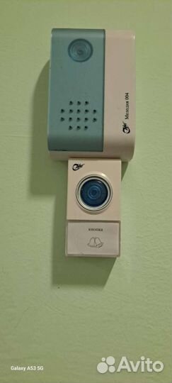 Беспроводной, проводной звонок дверной