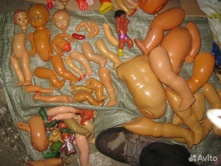 Игрушки и куклы целлулоид СССР