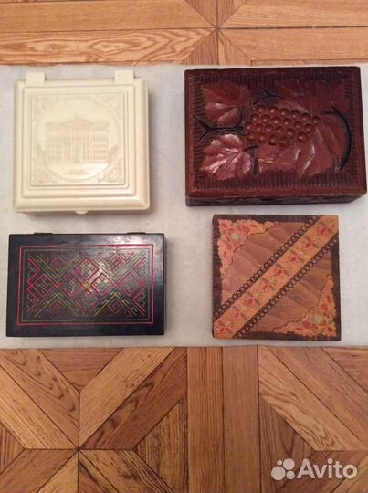 Шкатулка здание Моссовета и деревянные,ссср