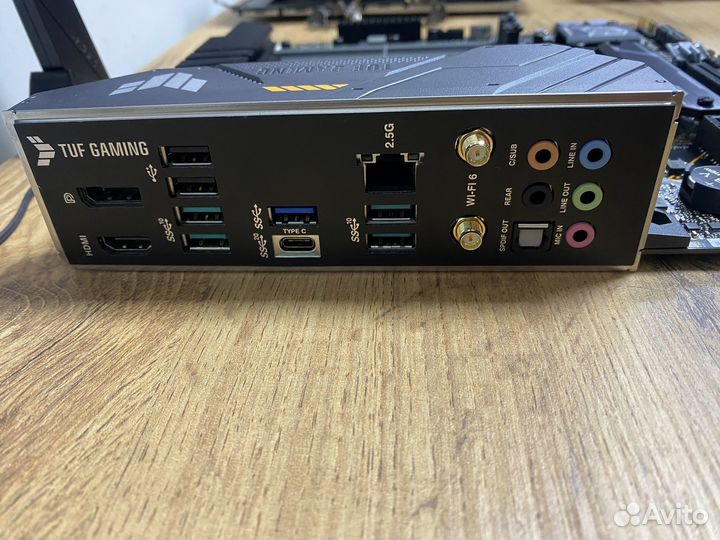 Топовая Asus TUF Gaming B660M-plus Wi-Fi, DDR5