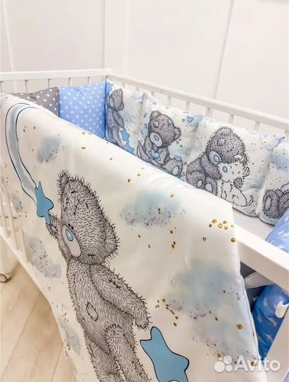 Бортики в кроватку