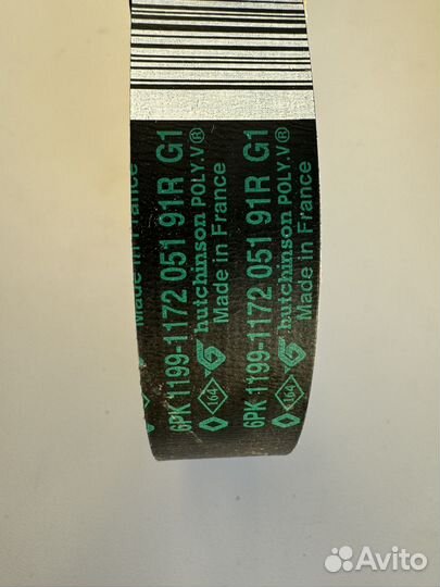 Ремень генератора Renault