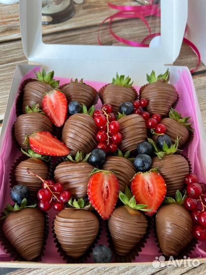 Клубника в шоколаде