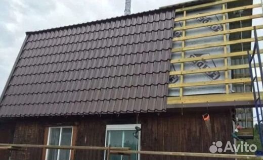 Фасадные работы, ремонт и замена кровли