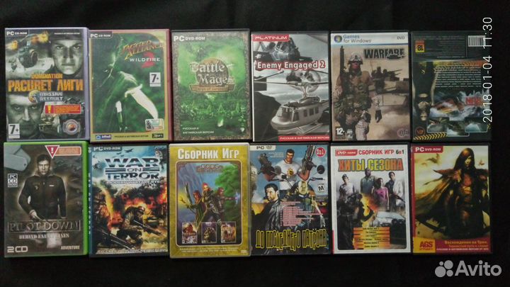 Диски и игры на PC и компьютер