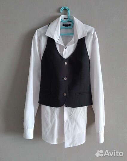 Жилетка школьная для девочки 164см Boston