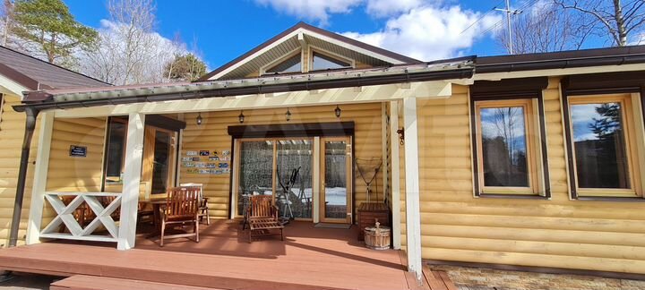 Коттедж 220 м² на участке 44 сот.