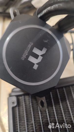 Водяное охлаждение процессора thermaltake
